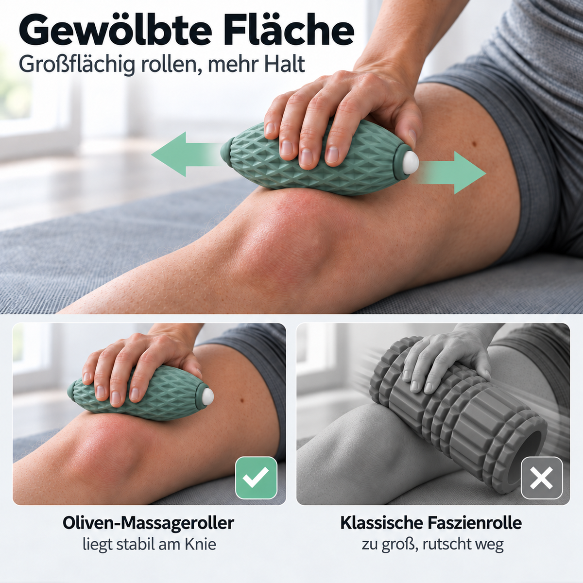 3-in-1-Faszienroller